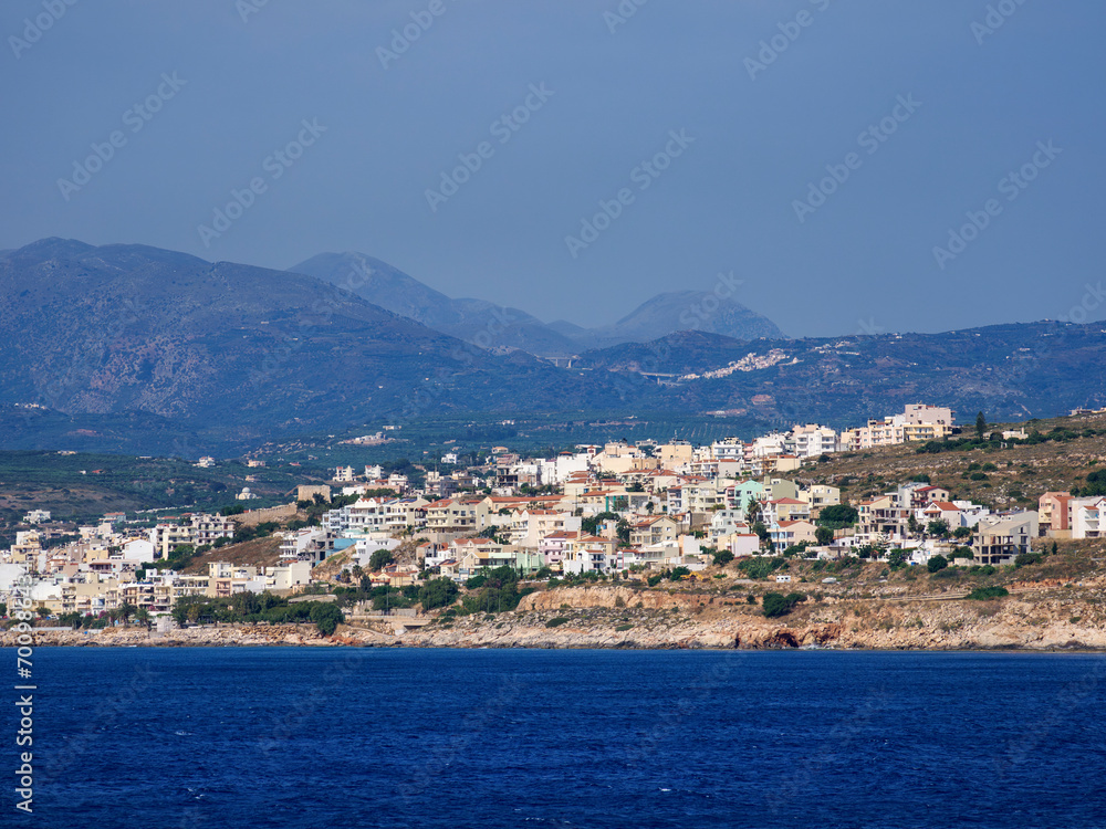 Townscape of Sitia, Lasithi Region, Crete, Greece