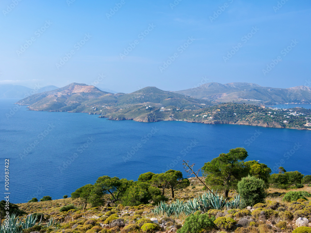 Coast of Leros Island, Dodecanese, Greece