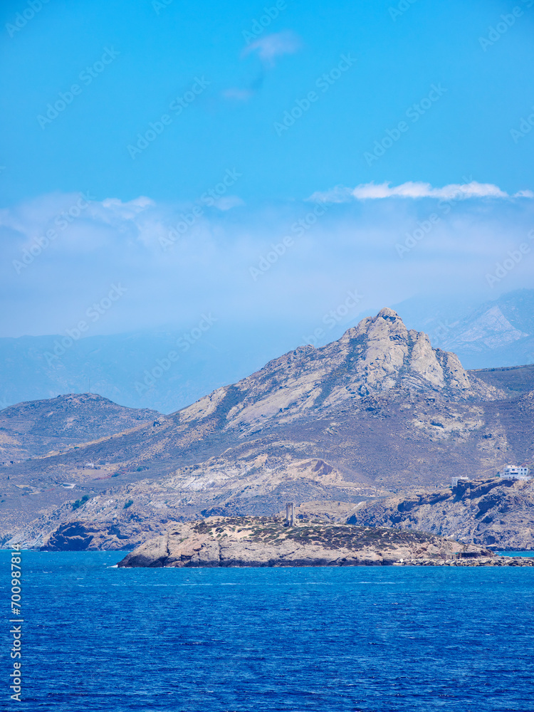 Coast of Naxos Island, Cyclades, Greece