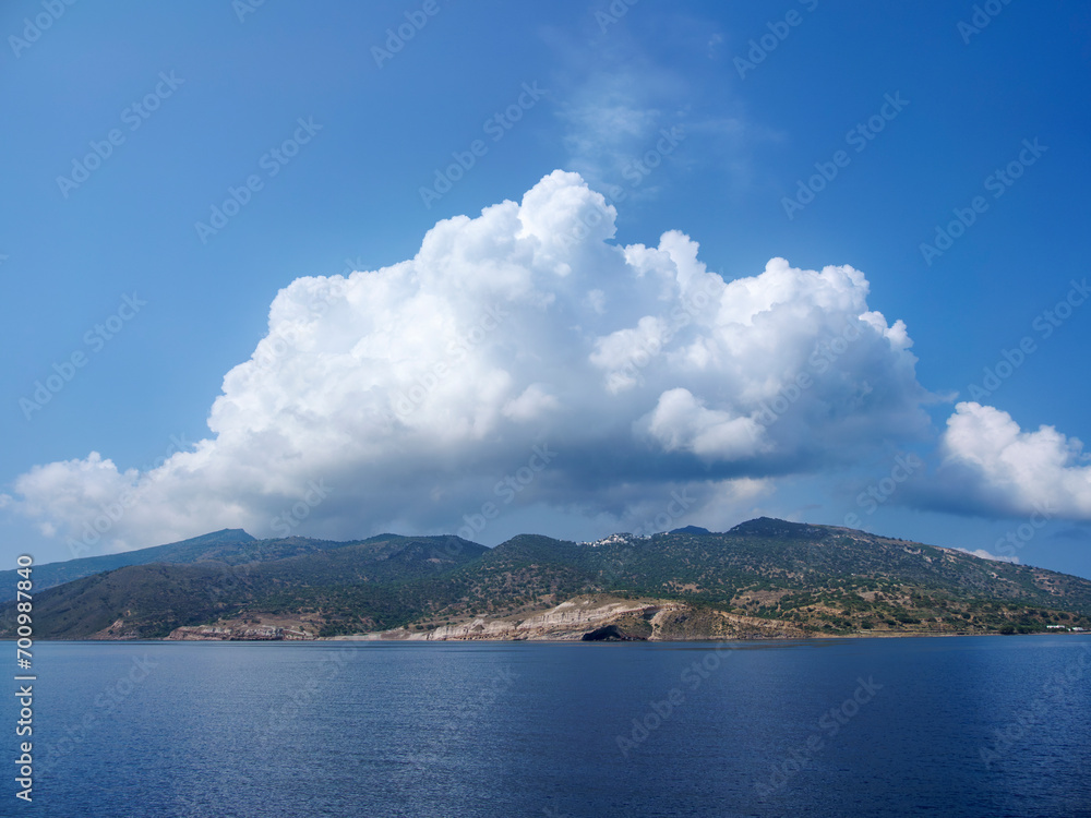 Coast of Nisyros Island, Dodecanese, Greece