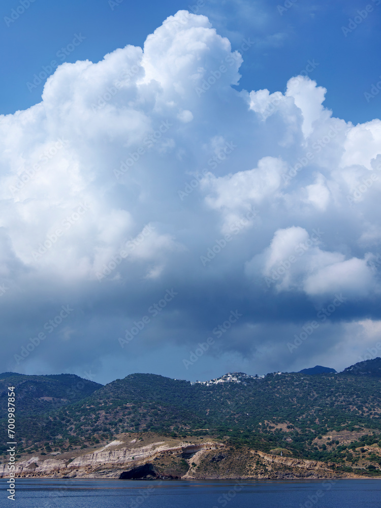 Fototapeta premium Coast of Nisyros Island, Dodecanese, Greece