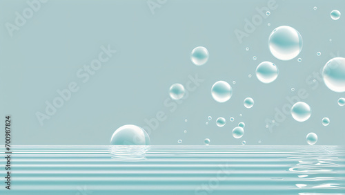 bubbles template background