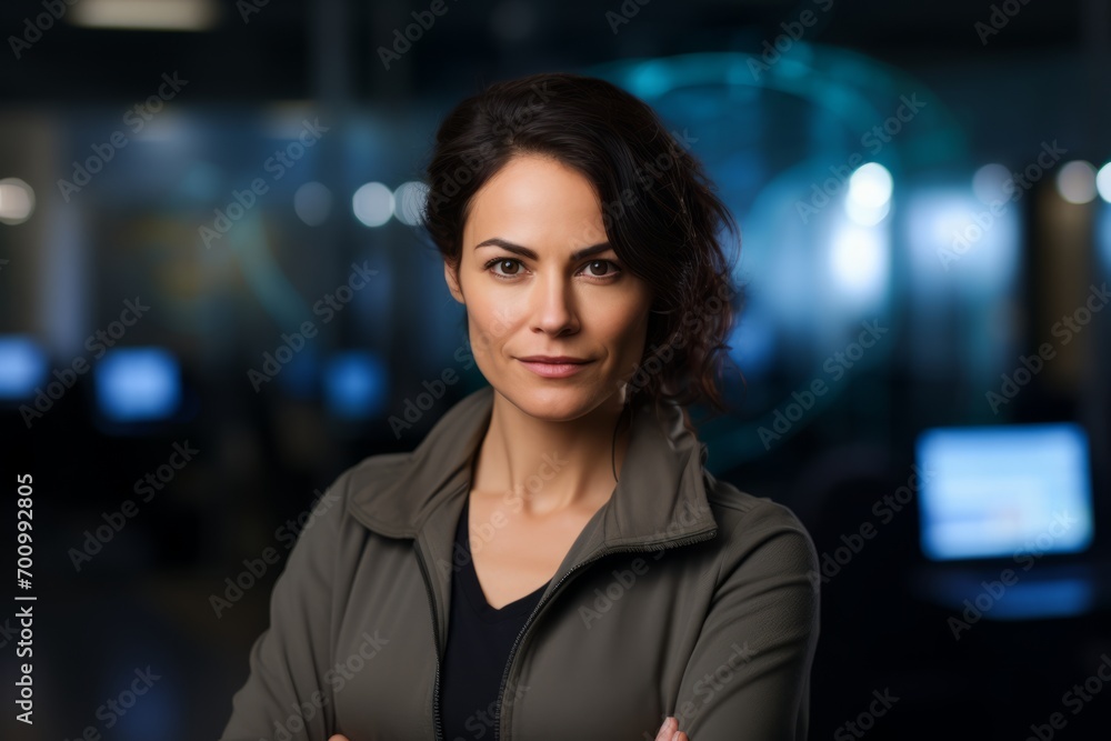Portrait of a beautiful young businesswoman in the office. Business people. Portrait of a beautiful young businesswoman in the office. Business people.