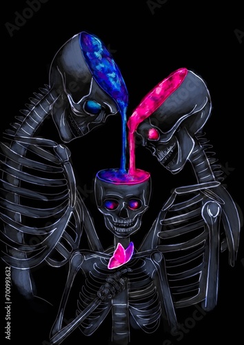 upbringing of the child by his parents and their influence