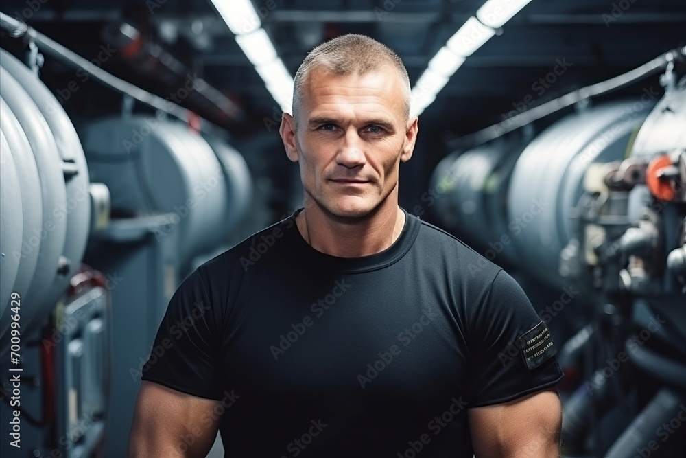 Portrait of a handsome sporty man at the gym. Looking at camera. Portrait of a handsome sporty man at the gym. Looking at camera.