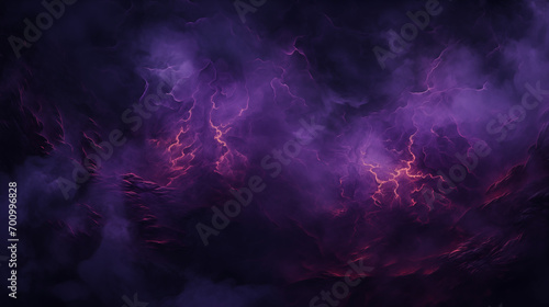 abstract black fire texture on a dark purple background photo