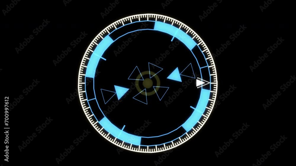 Digital compass in search of Coordinates HUD Digital compass in search of Coordinates HUD