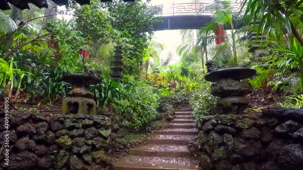 Japanese Garden in the rain Japanese Garden in the rain