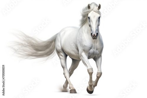 white horse © VIRTUALISTIK