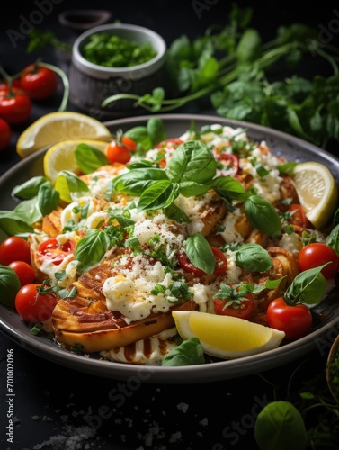 Creamy roasted tomato pasta