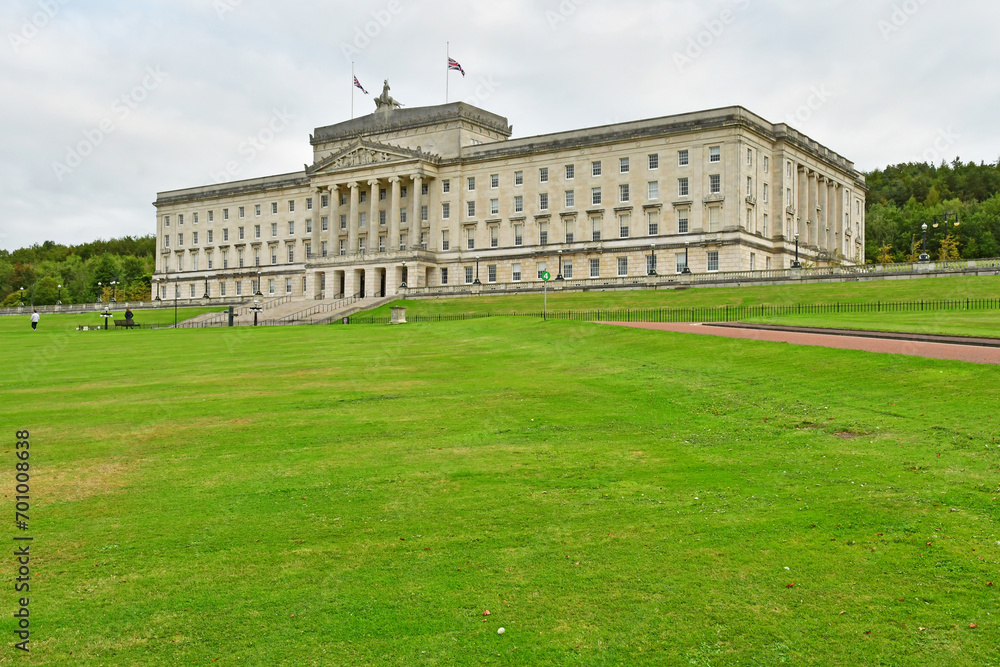 Belfast; Northern Ireland - september 15 2022 : the picturesque city
