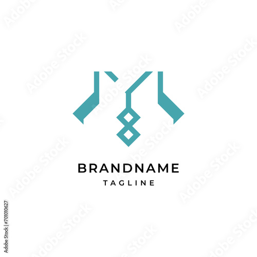 Logo brand name logo vector 