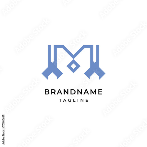 Brand name logo design illustration