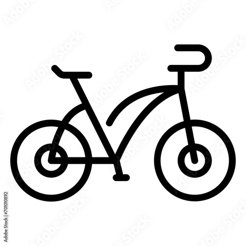 Bike icon, line icon style