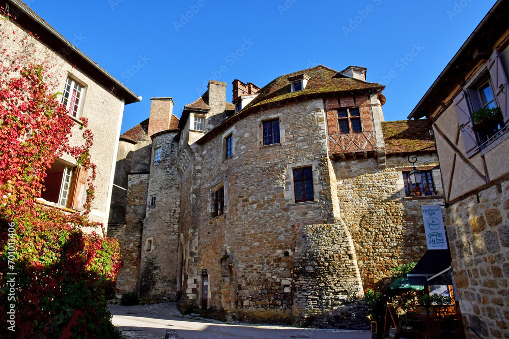 Carennac; France - october 7 2023 : the old village