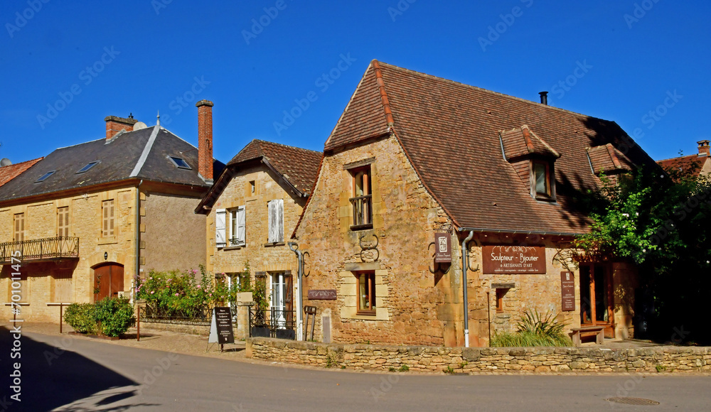Saint Leon sur Vezere; France - october 7 2023 : picturesque old village