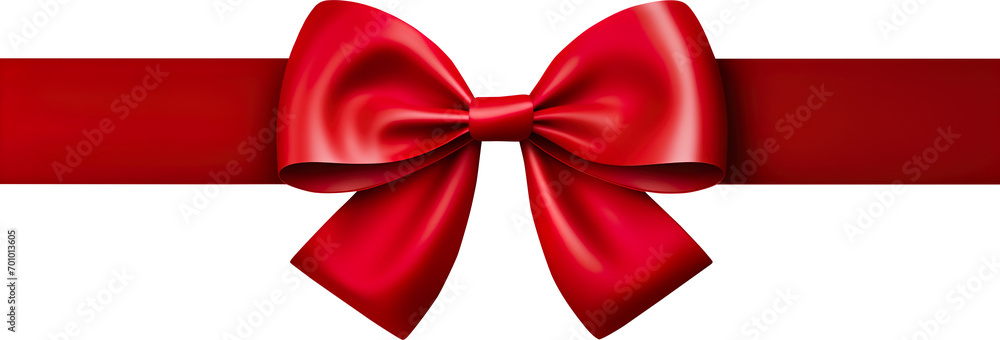red bow and ribbon red bow and ribbon