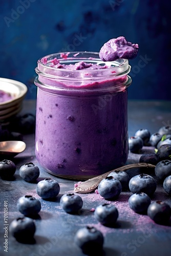 homemade blueberry curd