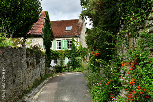 Omerville; France - september 19 2023 : village center