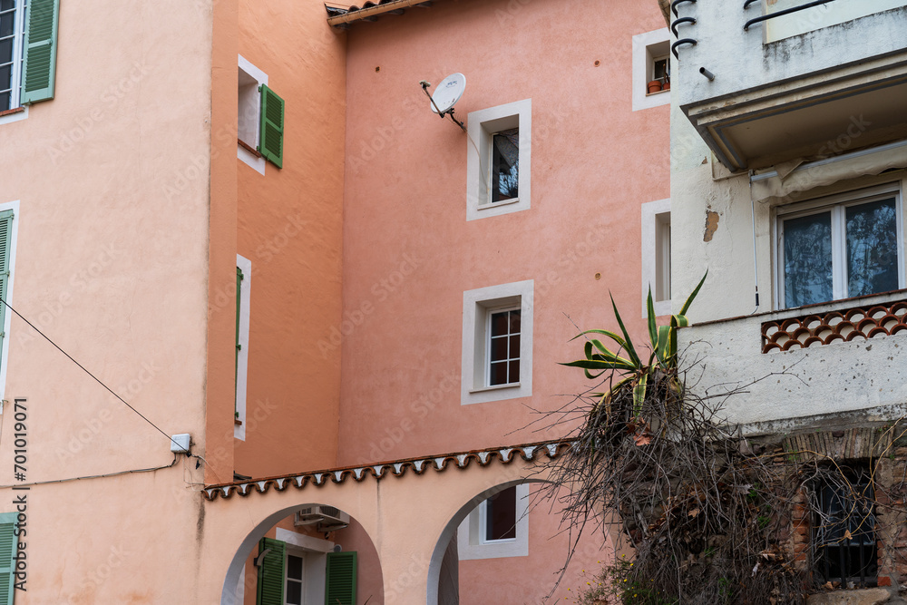 Frankreich bei Esterel im Winter