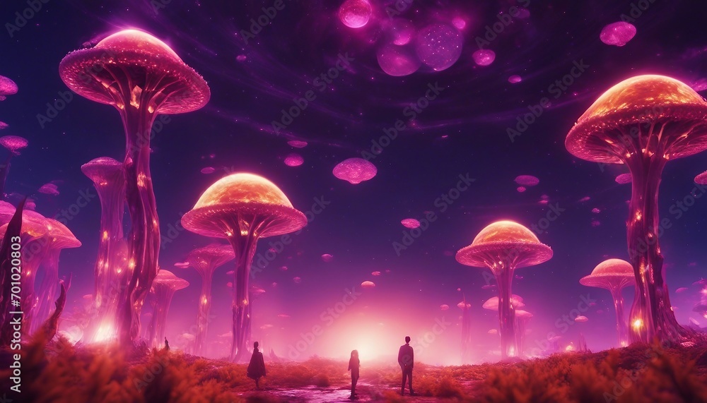 jellyfish in the night jellyfish in the night
