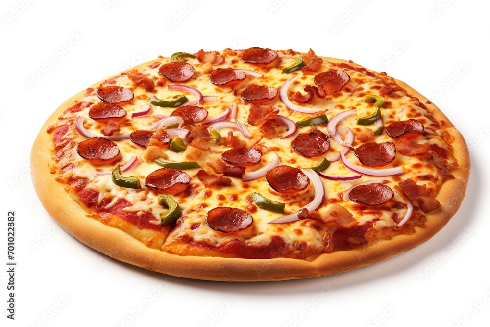 Irresistible Pizza with Crispy Crust and Melting Cheese, Mouthwatering Delight for Pizza Lovers Irresistible Pizza with Crispy Crust and Melting Cheese, Mouthwatering Delight for Pizza Lovers