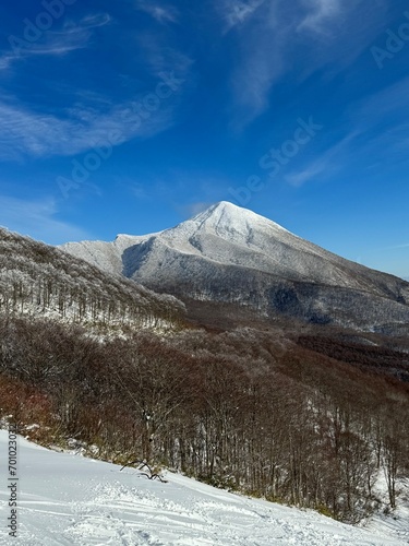 2023年の12月の福島県のネコママウンテンの旧アルツ磐梯側の南エリア