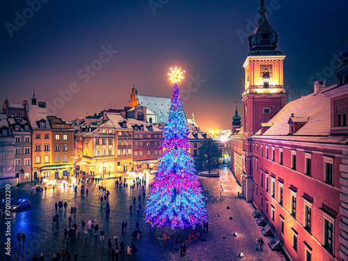 Świąteczna Starówka w Warszawie #701032210