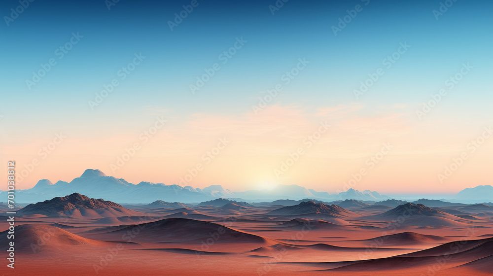 sunrise in the mountains HD 8K wallpaper Stock Photographic Image 