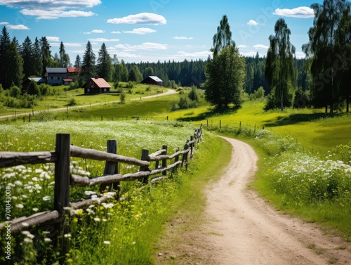 landscape in the mountains