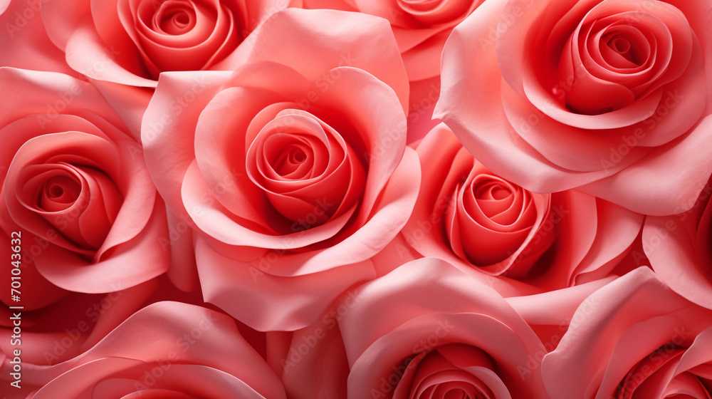 Beautiful red-pink roses are used for festivals. Beautiful red-pink roses are used for festivals.