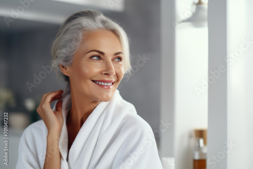 Elegance in Serenity  Spa Time for the Middle-aged Beauty