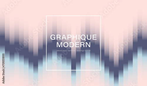 Abstract gradient vector geometric background in blue and beige tones. Geometric poster, banner, wallpaper, cover