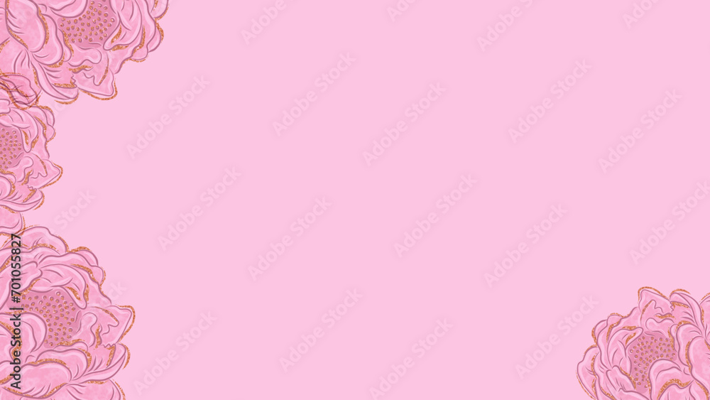 stylized flowers - antique - pink colours, stylized graphics for the holidays, ideal for greeting cards - birthday postcard stylized flowers - antique - pink colours, stylized graphics for the holidays, ideal for greeting cards - birthday postcard