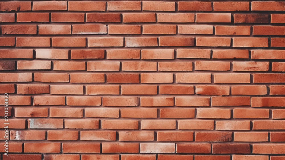 Obraz premium Red brick texture, industrial wall texture background,