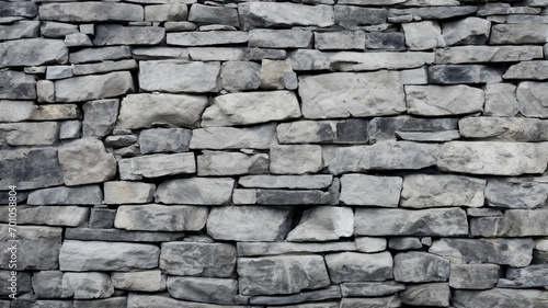 grey stone wall background, white stone material, stone and slate wall texture, rough wall made of stone, traditional house, castle