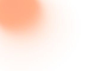 Brown corner gradient design on transparent background