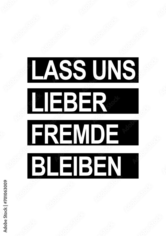 Plakat Zimmerdeko Spruch