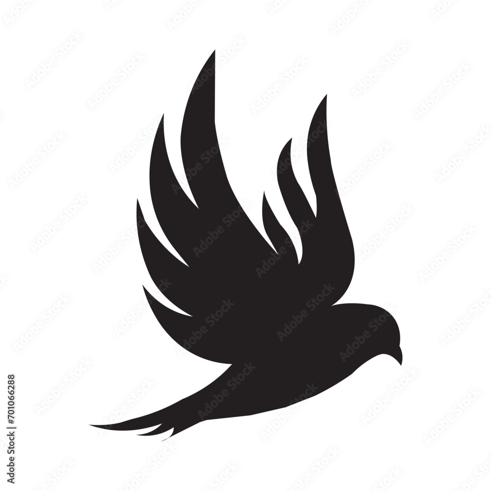 bird logo vector silhouette bird logo vector silhouette