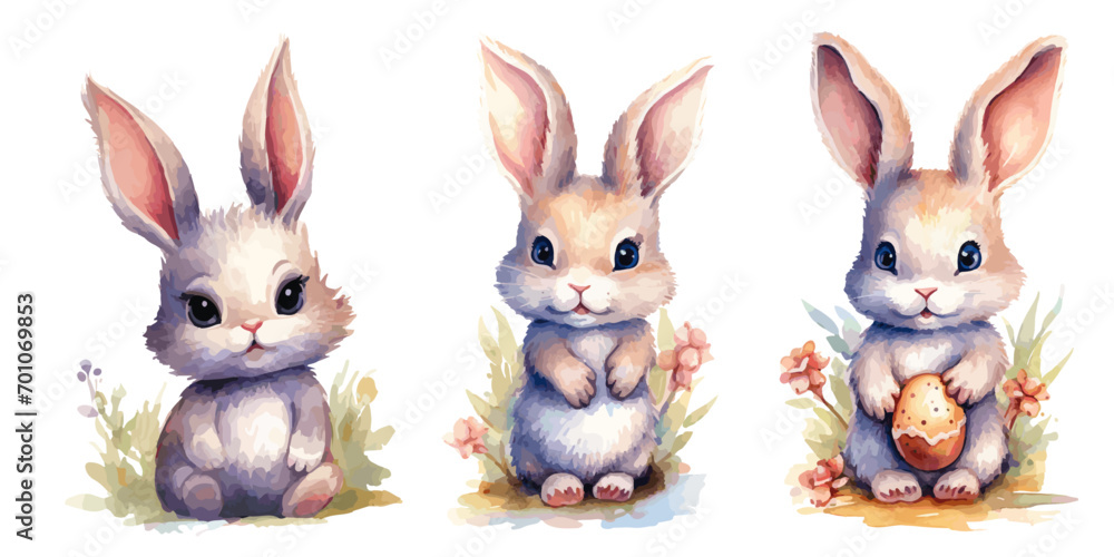 easter bunnies and eggs easter bunnies and eggs