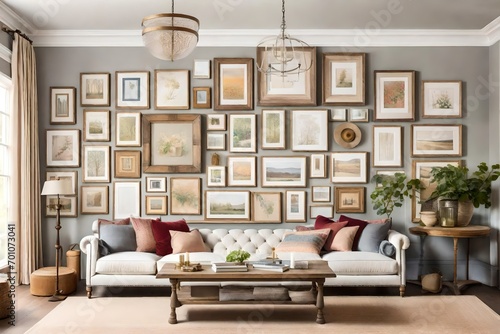 Envision a harmonious blend of framed art, wall decor, and home accessories that reflect the charm of rustic elegance. © Elegant Design & Art