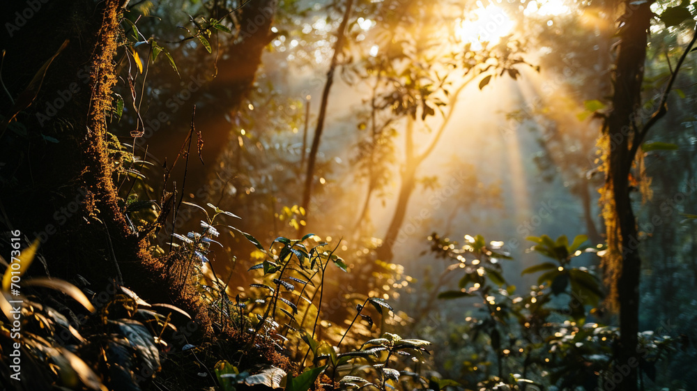 Documentary Photography, amazon jungle, rainforest, sun light.