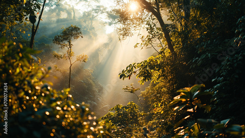 Documentary Photography, amazon jungle, rainforest, sun light.