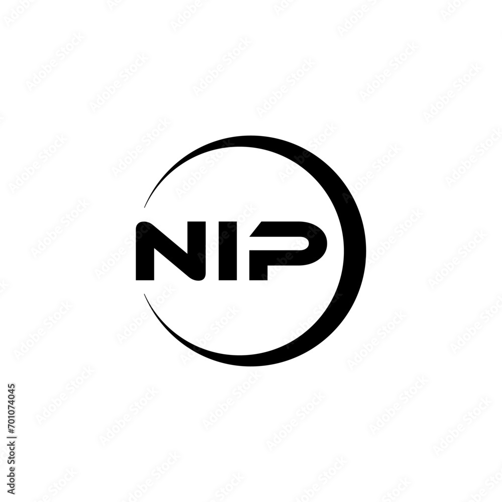 NIP letter logo design with white background in illustrator, cube logo, vector logo, modern alphabet font overlap style. calligraphy designs for logo, Poster, Invitation, etc. NIP letter logo design with white background in illustrator, cube logo, vector logo, modern alphabet font overlap style. calligraphy designs for logo, Poster, Invitation, etc.