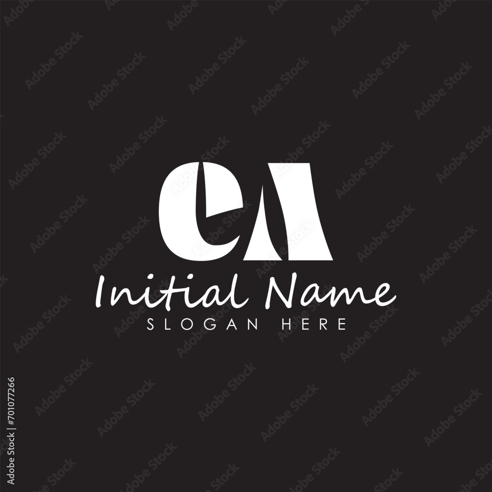 CA letter logo design template Abstract Monogram Symbol CA letter logo design template Abstract Monogram Symbol