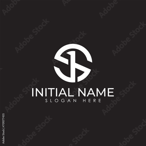 N letter logo design template Abstract Monogram Symbol 