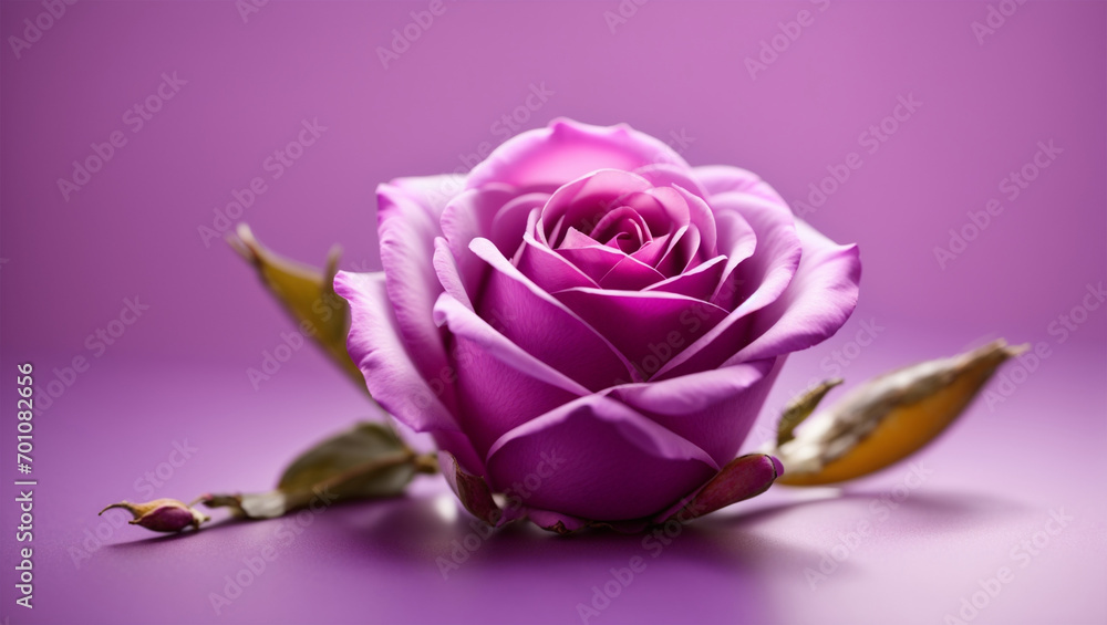 Delicate lilac flower with purple and pink petals in selective focus Delicate lilac flower with purple and pink petals in selective focus