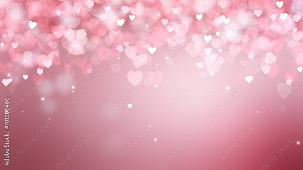 Blurred bokeh pink background for a valentines day Blurred bokeh pink background for a valentines day