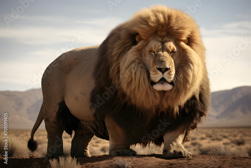 big lion, big animals, overweight lion, huge lion, lion, savannah animals