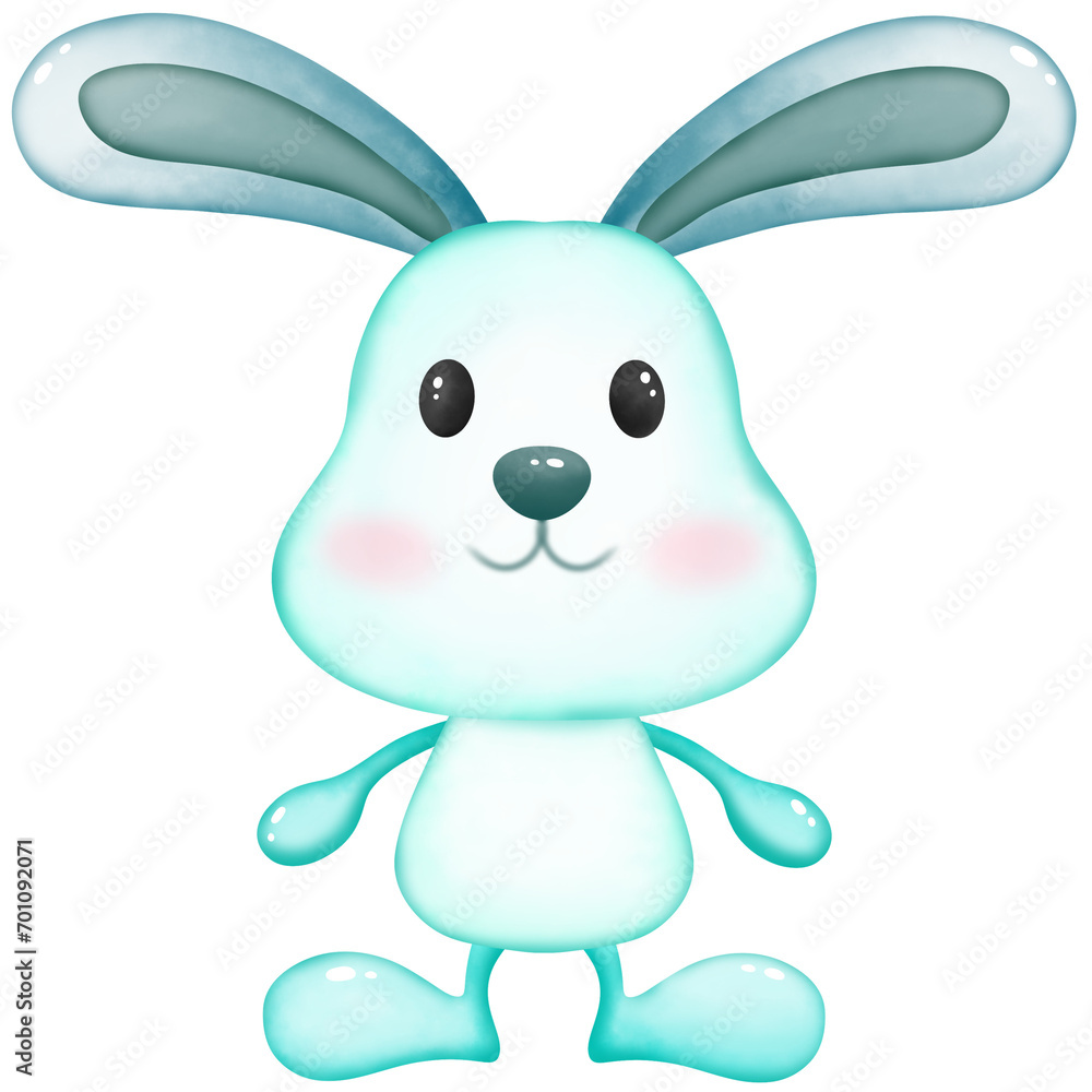 easter bunny with a background easter bunny with a background